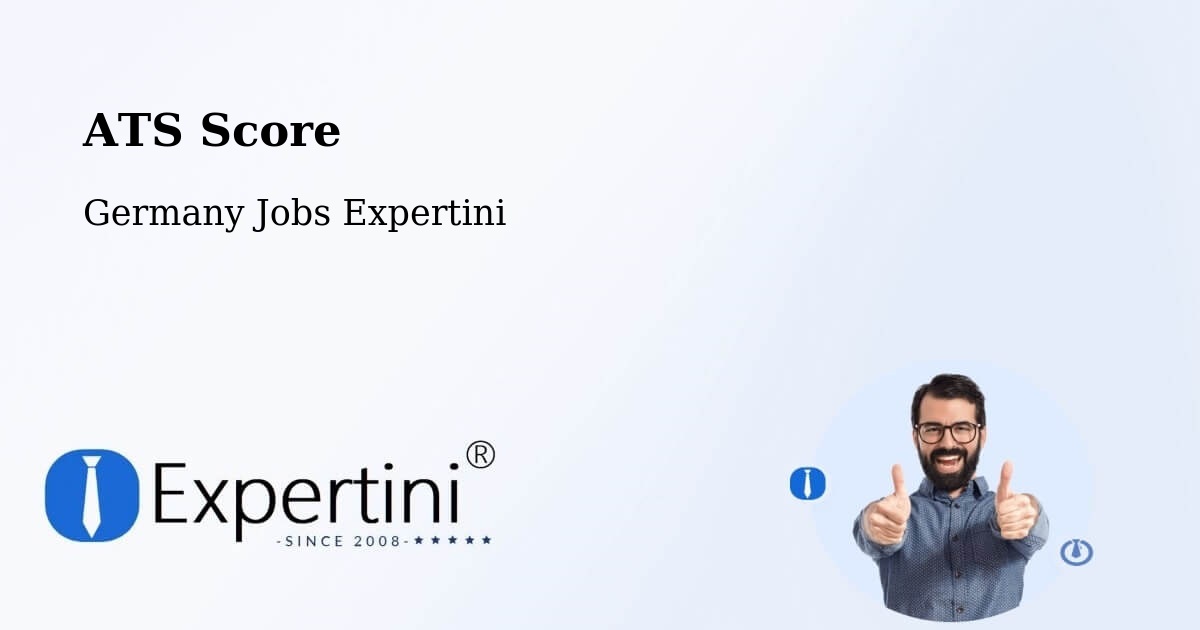 Resume ATS Score & Job Description Match Tool – Lebach - Germany Jobs Expertini